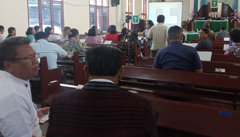 HKBP Ressort Seksama Medan Distrik X Medan Aceh menggelar Pembinaan dan Workshop Tim Musik dan Song Leader