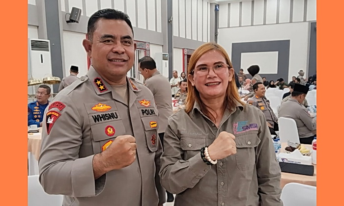 Pengurus Serikat Media Siber Indonesia (SMSI) Provinsi Sumatera Utara mendukung penuh Kapolda Sumut Irjen Pol Whisnu Hermawan Februanto SIK MH memberantas peredaran narkoba di daerah ini.